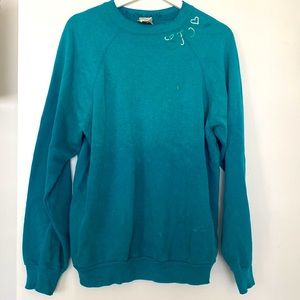 I stole my boyfriends shirt vIntage SFO sweatshirt